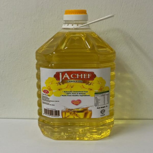 JA CHEF 100 CANOLA OIL (5L) JA Food Industries